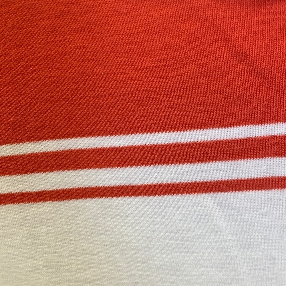 Merona Short Sleeve Tee in Red and White Stripes - Picture 5 of 5